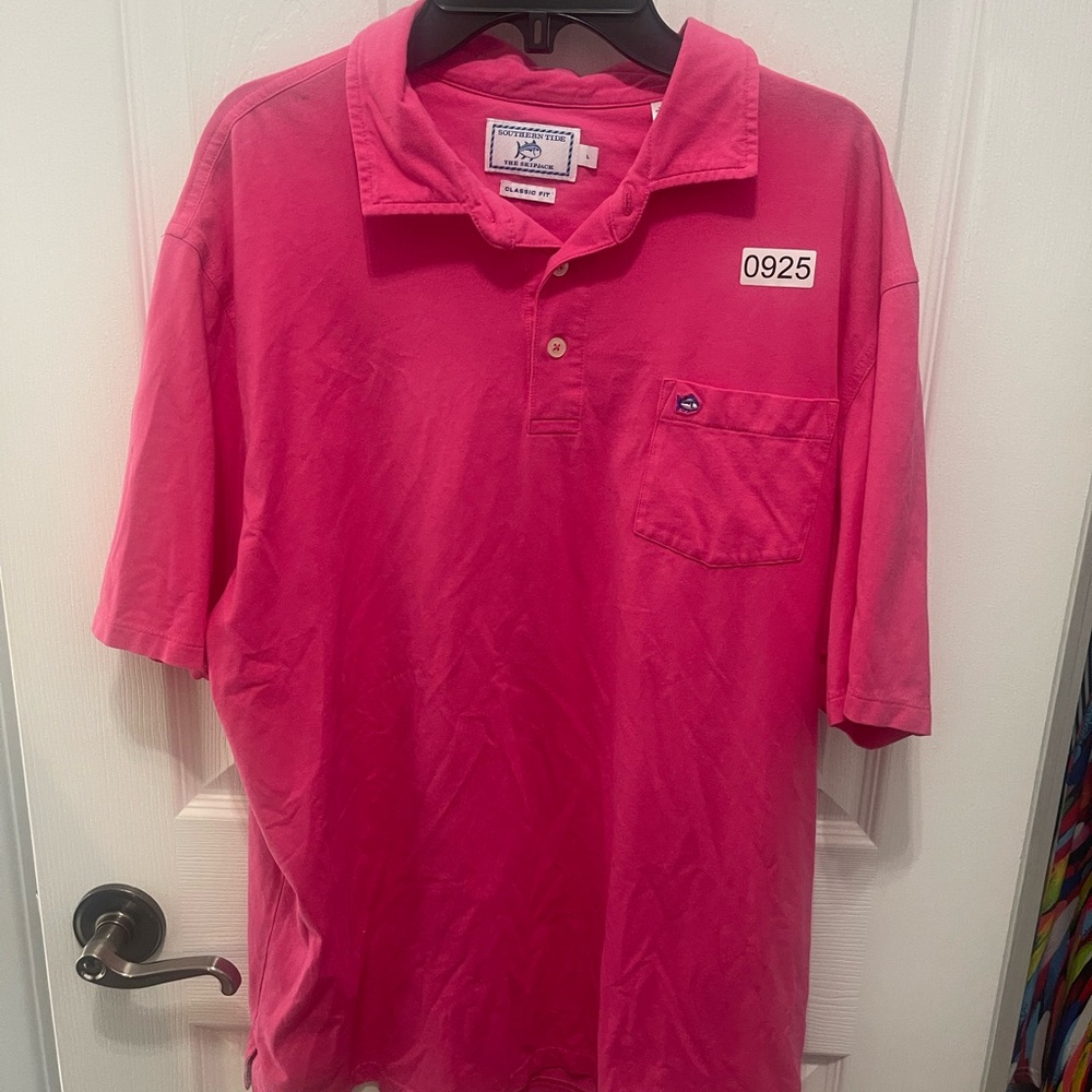 Southern Tide Polo Large Pink Women’s